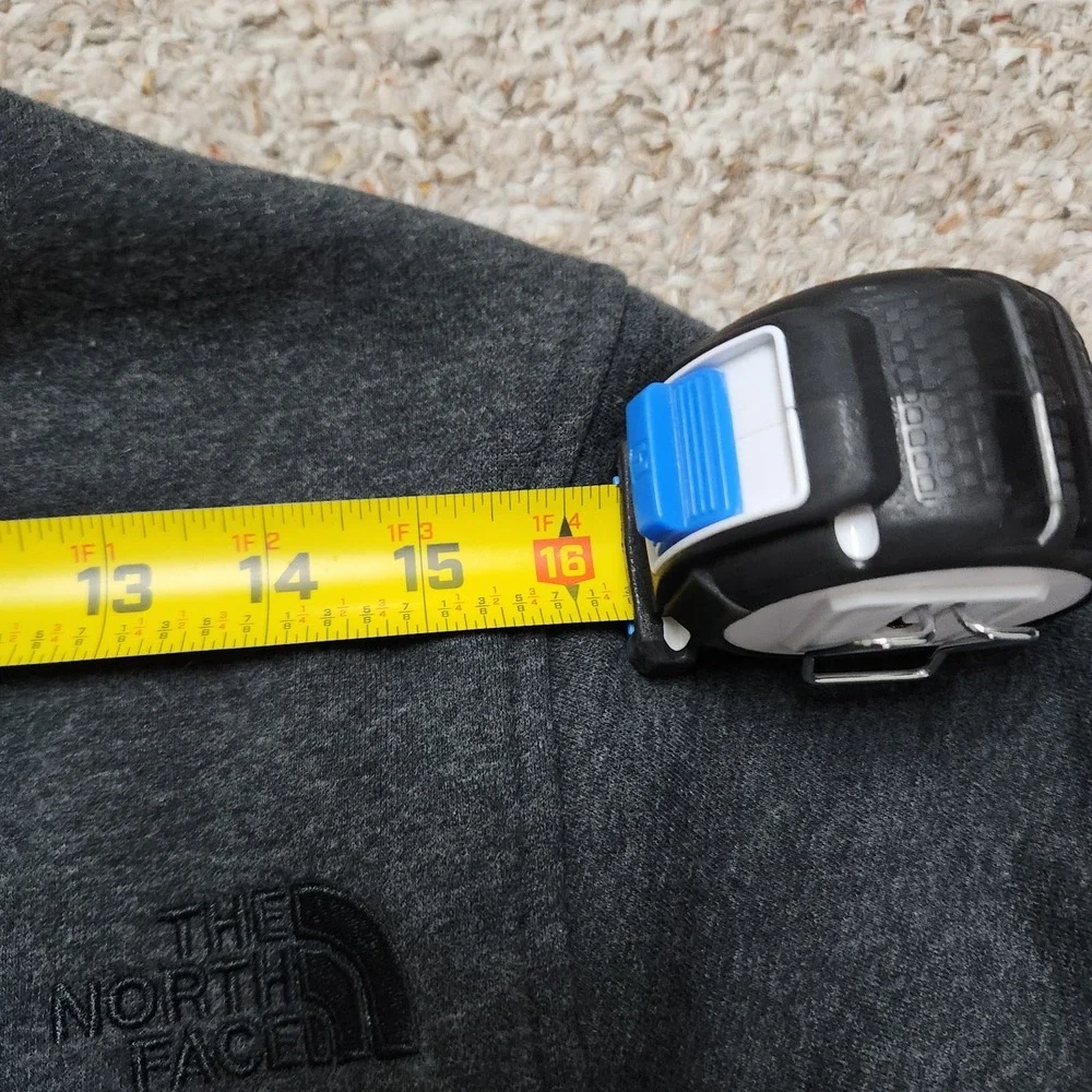 The North Face Men's Alphabet City Fleece Pullover M Charcoal Colorblock 3 Snaps